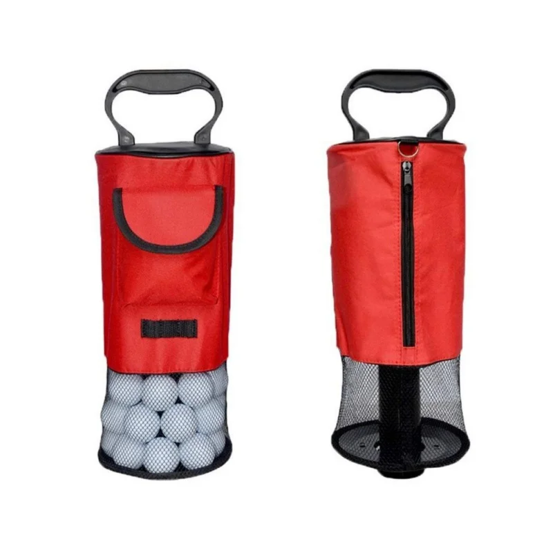 Мяч для гольфа забрать сумки инструмент молния мяч для гольфа забрать Ретривер сумка для шага держать до 60 мячей легко подобрать мяч