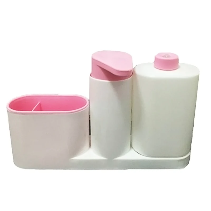 ABS Компактный насос для мыла Кухонный Контейнер для моющего средства бутылочка для шампуня в ванную 350 мл жидкое мыло Автоматическая Ручная стирка диспенсер для посуды - Цвет: 7