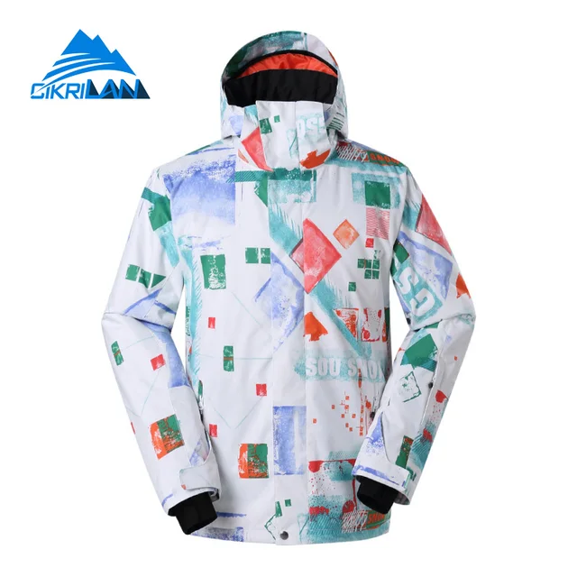 Cheap Cikrilan Hard-wearing Windstopper Outdoor Warm Snowboard Jacket Men Snow Winter Ski Coat Water Resistant Chaquetas Hombre Nieve