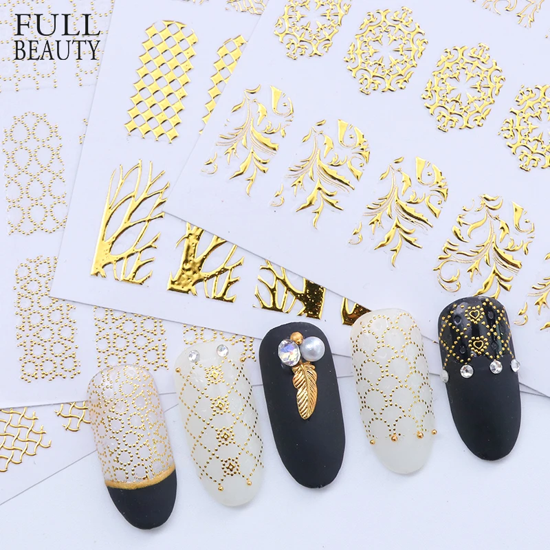 Diy Nail Stickers With Gel Polish 44 Designs Dream Cather Nail Art