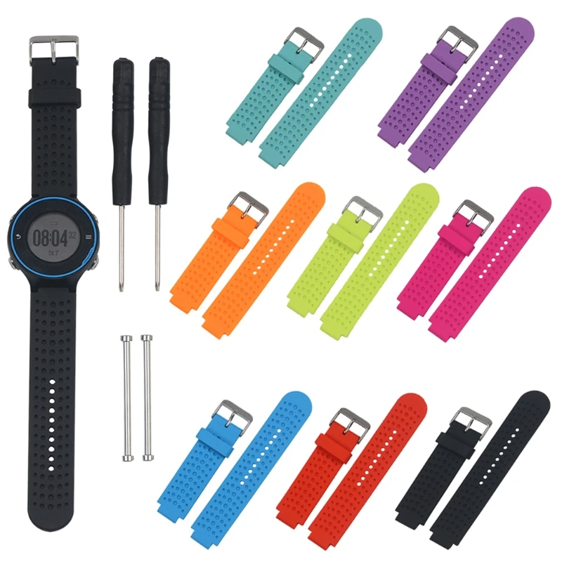 

Silicone Replacement Wrist Band For Garmin Forerunner230/235/630/735 GPS Watch