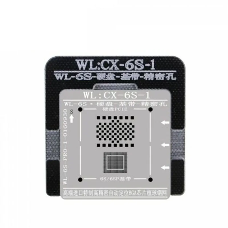 WL NAND Baseband IC BGA трафарет позиционирования для iPhone 6 7 8 X XS XR XSMAX 11|Сварочные флюсы| |