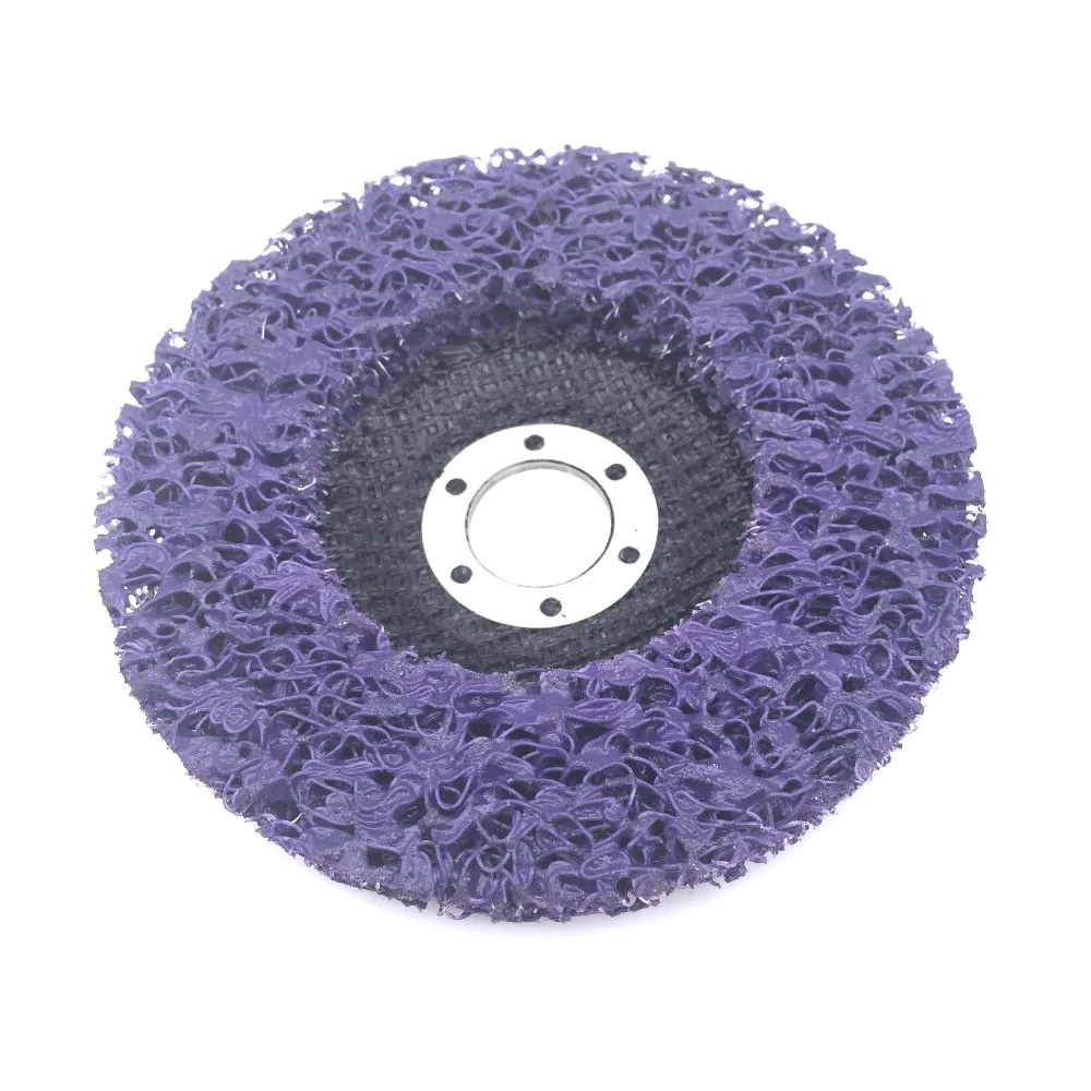 2pcs 125mm Poly Strip Disc Abrasive Wheel Paint Rust Removal Clean for Metal Abrasive Tools Angle Grinder Disc