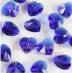 021 кристаллы части для люстры хрустальные подвески бусы в форме сердца K9 шторы перегородки из бисера материал с украшением в виде