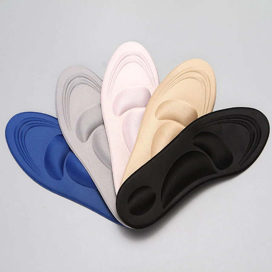 

4D Orthotic Insoles Shoe Flat Feet Arch Support Memory Foam Insole Plantillas Fascitis Pad Confort Semelles Accessoire Z0062