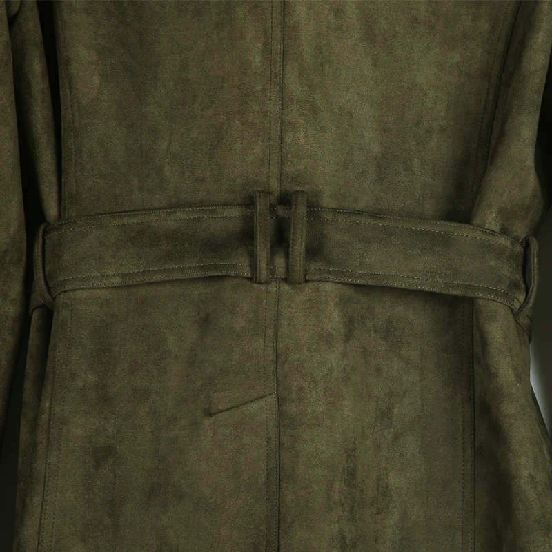 S-6XL! длинный Тренч из Новинка пальто оленьей в весенний и осенний период, мужская одежда