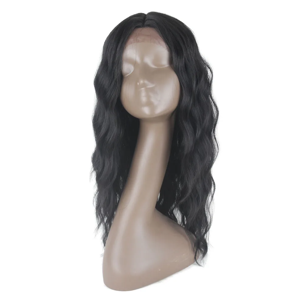 

Alinova Loose Wave Synthetic Lace Front Wigs for Black Women Lpart Heat Resistant Fiber Hair Synthetic Wig