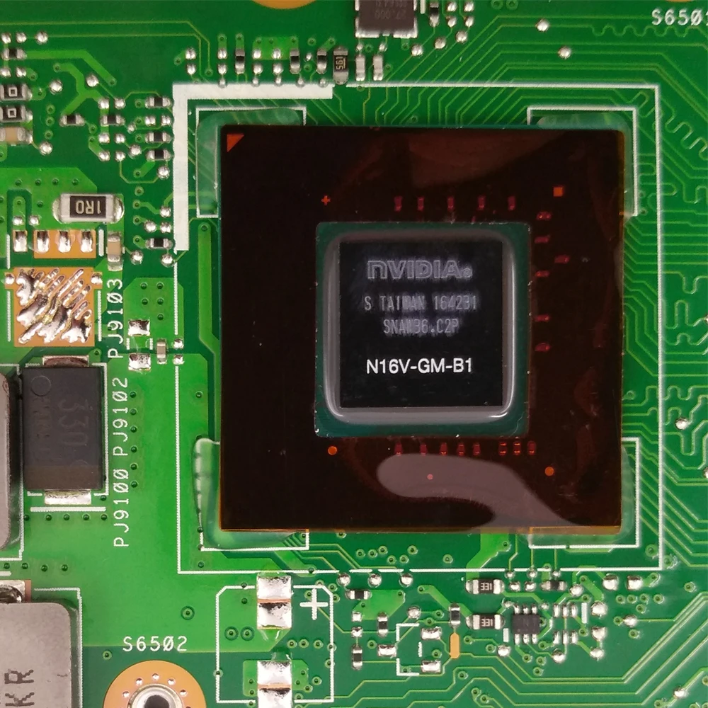 Akemy X555SJ N3050 Процессор N16V-GM-B1 Материнская плата Asus X555S X555SJ X555 A555 A555S Материнская плата ноутбука тестирование работы