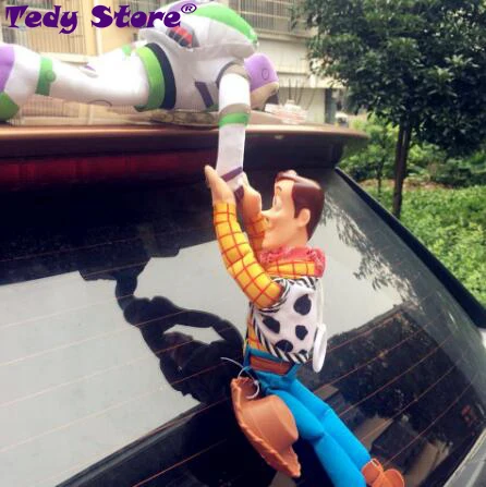 

Lovely Toy Story Sherif Woody Car Doll Plush Toys Outside Hang Toy Cute Auto Accessories Hot Sell Car Decoration Toy 25/35/45CM