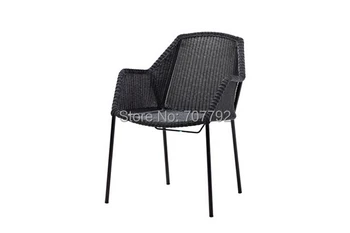

2017 New Style outdoor garden wicker rattan stickable dinning chair