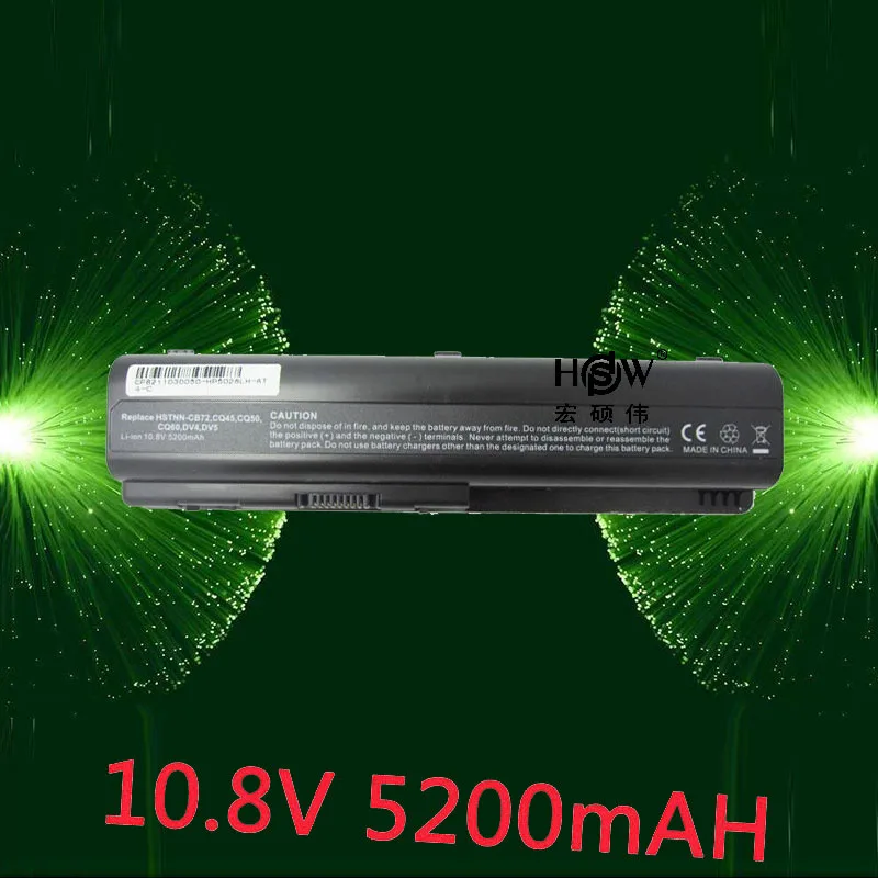 

HSW 5200MAH 6cell Laptop Battery For HP Pavilion DV4 DV5 DV6 CQ40 CQ41 CQ45 CQ50 CQ60 CQ61 QC70 CQ71 G50 G60 G70 G71 bateria
