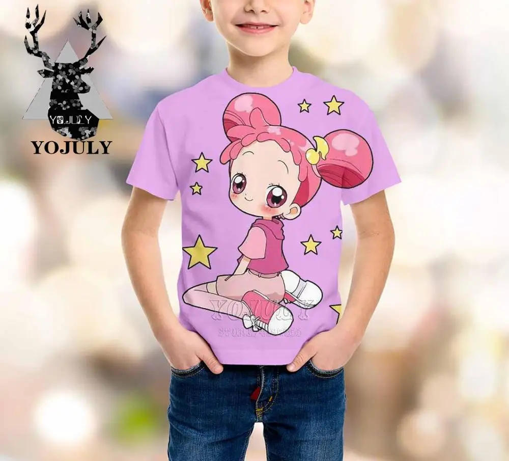 YOJULY Witch Doremi harajuku/детская одежда с 3d принтом для маленьких мальчиков и девочек-подростков детская футболка Лидер продаж, модные топы, футболки Modis A321 - Цвет: 7