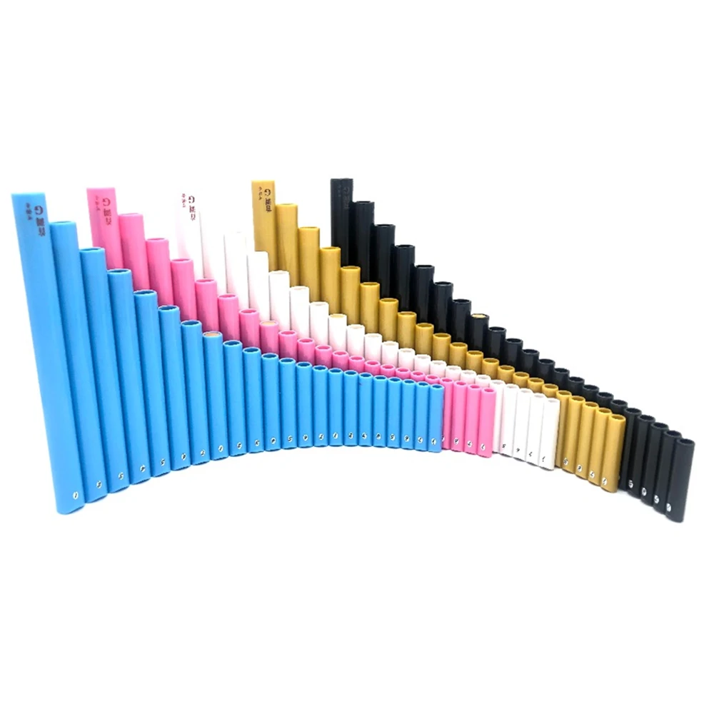 22 Pipes Panpipe Handmade ABS Resin G Key Romania flauta pan Musical Instruments Pan flute 22 for Professioal play or study