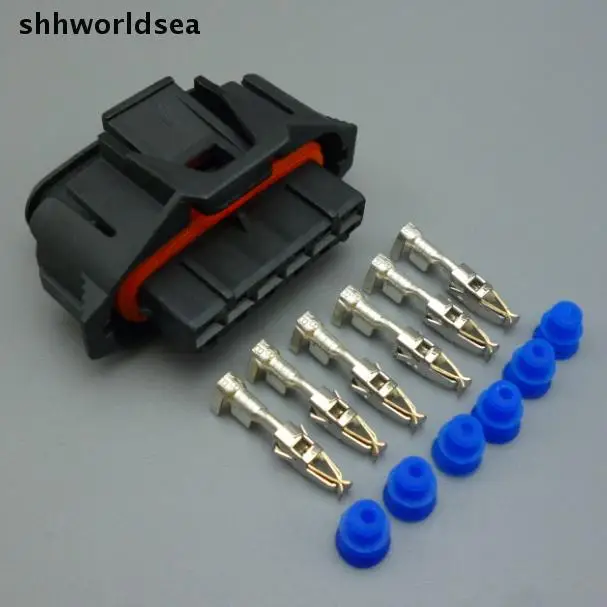 Shhworld 2 комплекта 6 штифтов 3 5 мм авто автомобильный сенсер разъем дизель инжектор