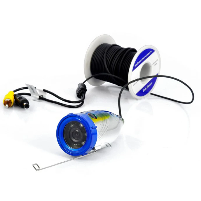 6pcs LED underwater fishing video camera 600TVL diving camera with 15m  cable - AliExpress