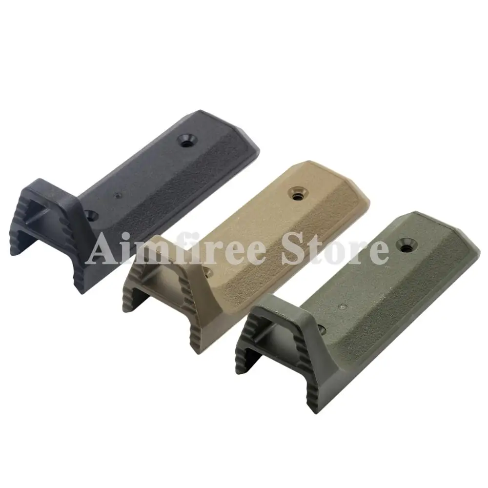 التكتيكية KeyMod Handguard اليد توقف غطاء المطاط جبل ل مفتاح وزارة الدفاع مرفق AR15 الصيد اكسسوارات