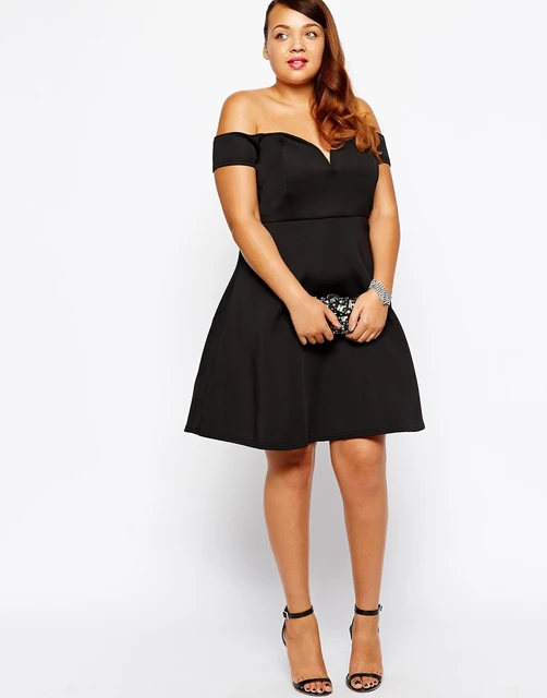 best dresses for short plus size