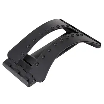 

Spine Pain Relief Lumbar Traction Stretching Massager Device Waist Spine Relax Back Massage Board Prevention Lumbar Disc