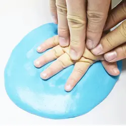 Отпечаток руки ребенка слизь мягкого пластилина сушка фиксатор запястья глиняные игрушки полимерный Пластилин след отпечаток комплект DIY
