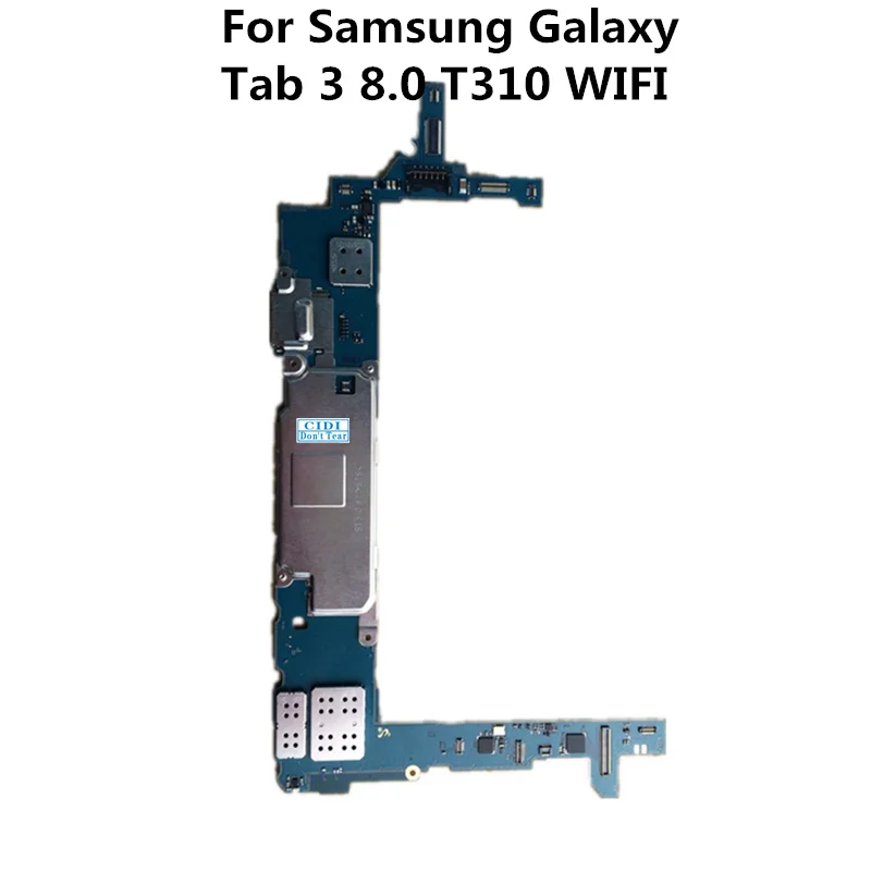 

Full Working Used Original Board For Samsung Galaxy Tab 3 8.0 T310 WIFI Unlock Motherboard Logic Mother Board