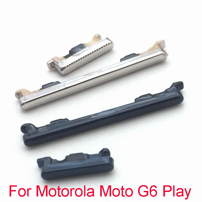 

New Replacement Power Volume Buttons Key For Motorola Moto G6 /G6 Plus /G6 Play Housing Parts