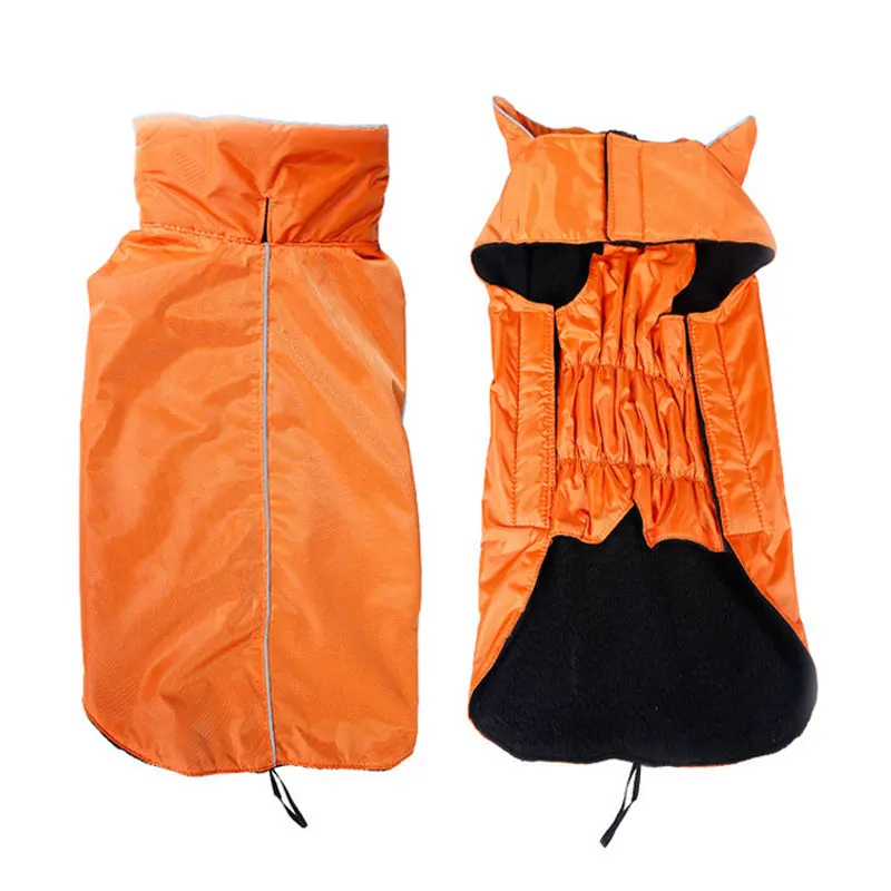 Dog Pet Clothes Raincoat For small/Large Big Windproof Pet Dog Clothing