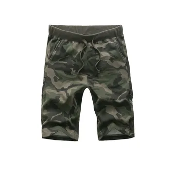 

2019 New pattern Summer camouflage male shorts Pure cotton high quality Field Beach Loose big code Men's casual shorts 8XL-dk551