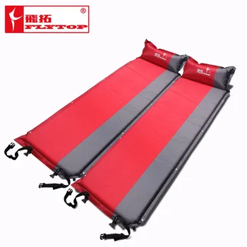 

2016 Hot sale (170+25)*65*5cm single person automatic inflatable mattress outdoor camping fishing beach mat on sale/ wholesale