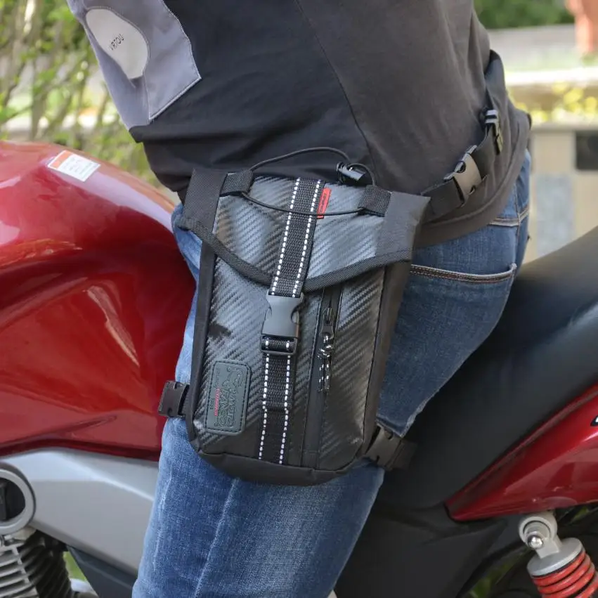 LumiParty Waterproof Oxford Thigh Drop Waist Leg Bag Male Motorcycle