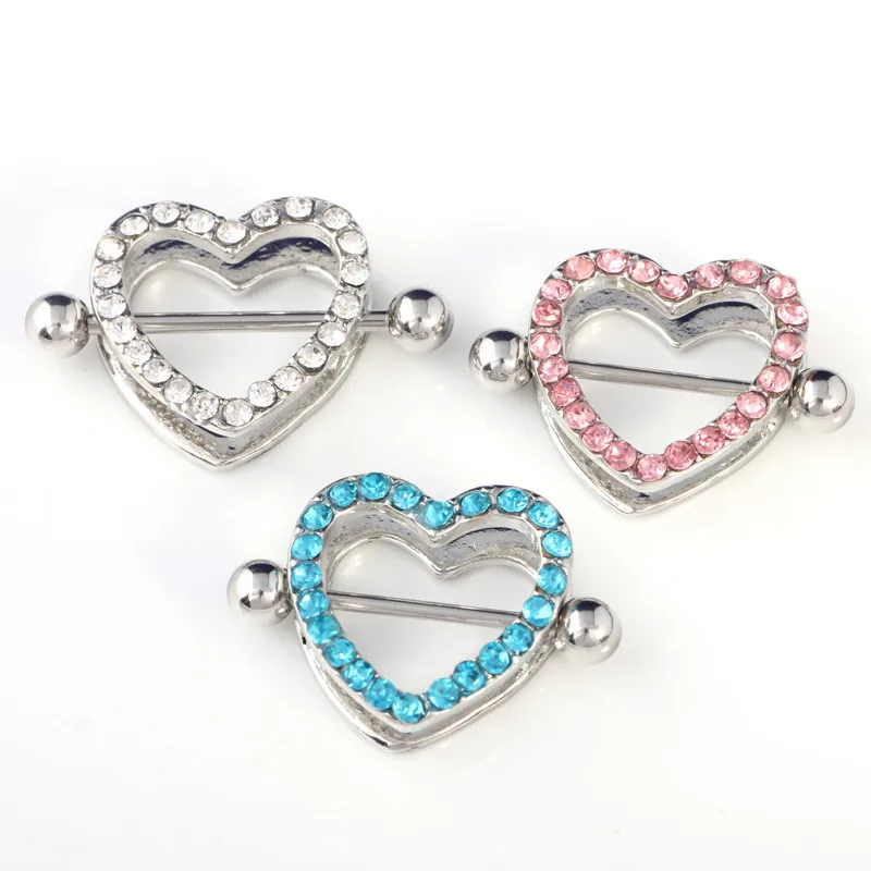 Buy 12PCS Fashion 14G Nipple Piercing Rings For Women