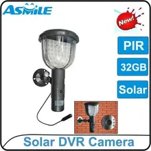 Солнечная обнаружения движения Камера DVR/охранных Камера ночное видение
