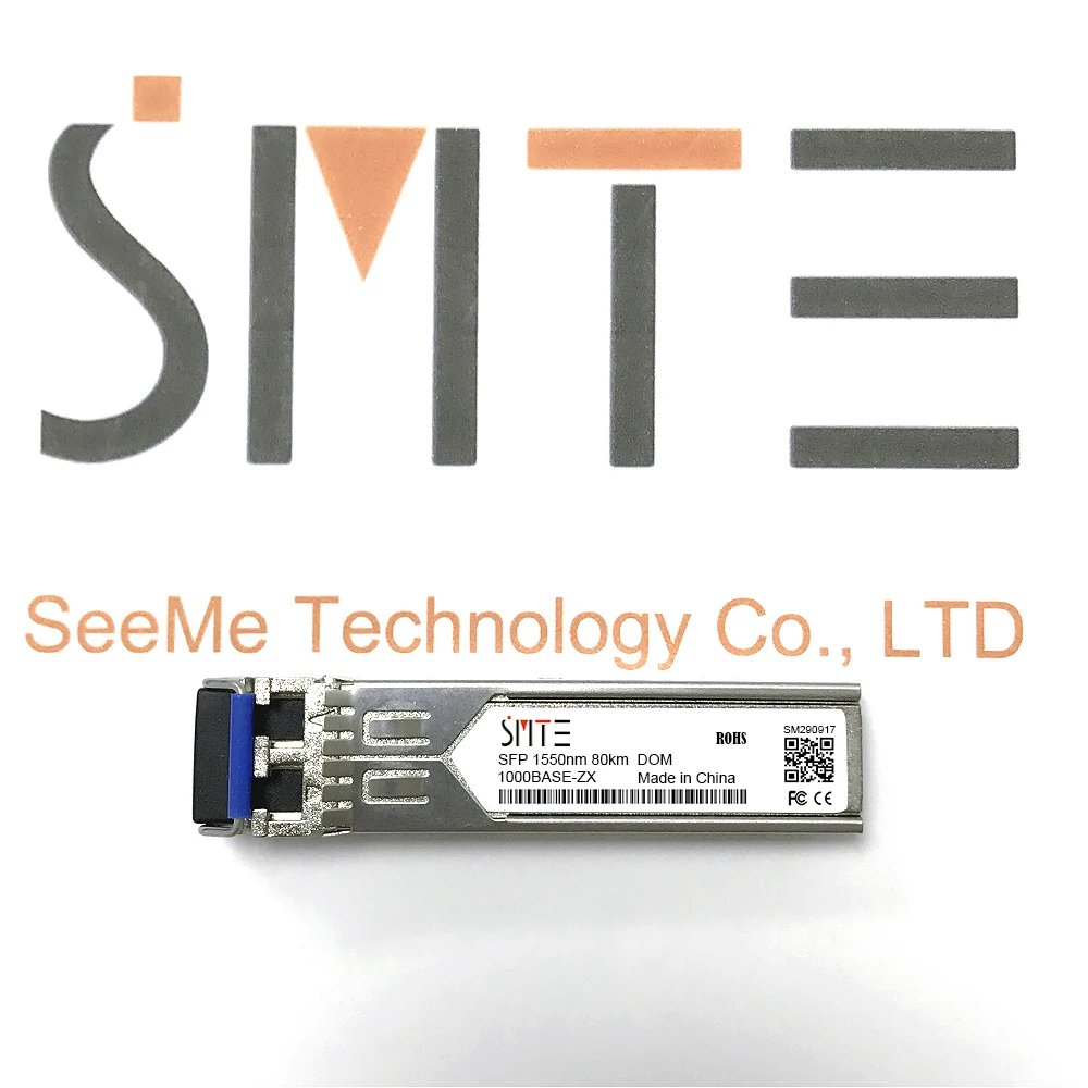 

Compatible with Allied Telesis AT-SPLX80 1000BASE-ZX 1550nm 80km DDM Transceiver module SFP