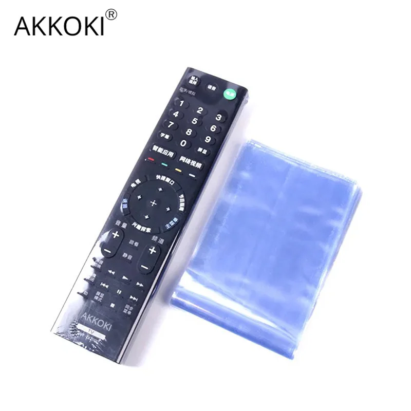 

25Pcs Waterproof TV Remote Control Cover Heat Shrink Film Protector Cover Air Condition Remote Control Protector Protective Case
