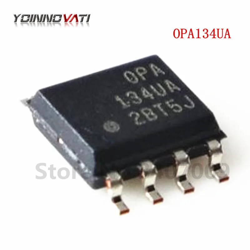 10PCS OPA134UA SOP8 OPA134 Audio amplifier SoundPlus (TM) Hi Perf Oper ...