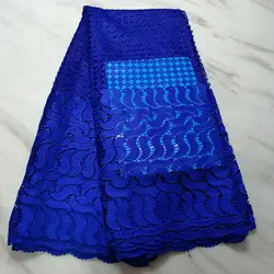 Африканская кружевная ткань 2019 вышитые кружевная ткань в нигерийском стиле Свадебные Высокое качество французское Тюлевое кружево ткань