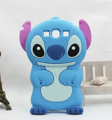 Cute !! Cartoon animal 3D Silicone Phone Case Cover For Samsung Galaxy S3 S4 S5 S6 S7 Edge S8 Plus J3 J5 J7 A5 A7 2016 2017 2015