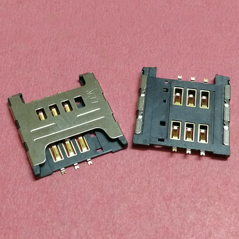 10pcs SIM Card Reader Slot tray Holder Connector for samsung E120S E120L E120k I9001 I929 E1200M