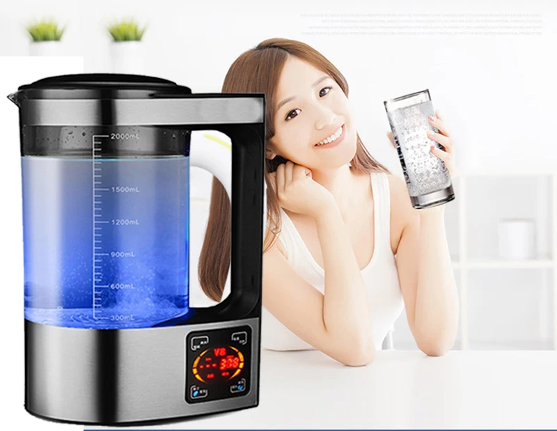 2L Rich Hydrogen Water Bottle Alkaline Water Ionizer Machine Water Filter Drink Hydrogen Water Generator 110V/220V 2L Rich Hydrogen Water Bottle Alkaline Water Ionizer Machine Water Filter Drink Hydrogen Water Generator 110V/220V