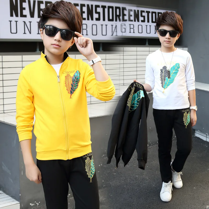 الفتيان الملابس 3 قطعة/المجموعة الأطفال مجموعة ملابس الاطفال الملابس صبي يناسب الربيع الصيف الخريف الاطفال بدلة رياضية 2019