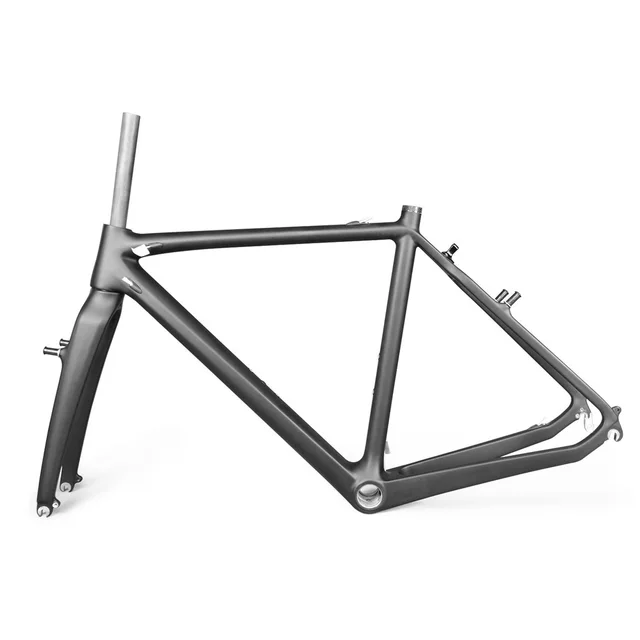 Cheap Cyclocross Frame Bike Matte Carbon Cyclocross Frame bb30 Disc Carbon Frame OEM Carbon Bicycle Frames Cycling Parts 2017 