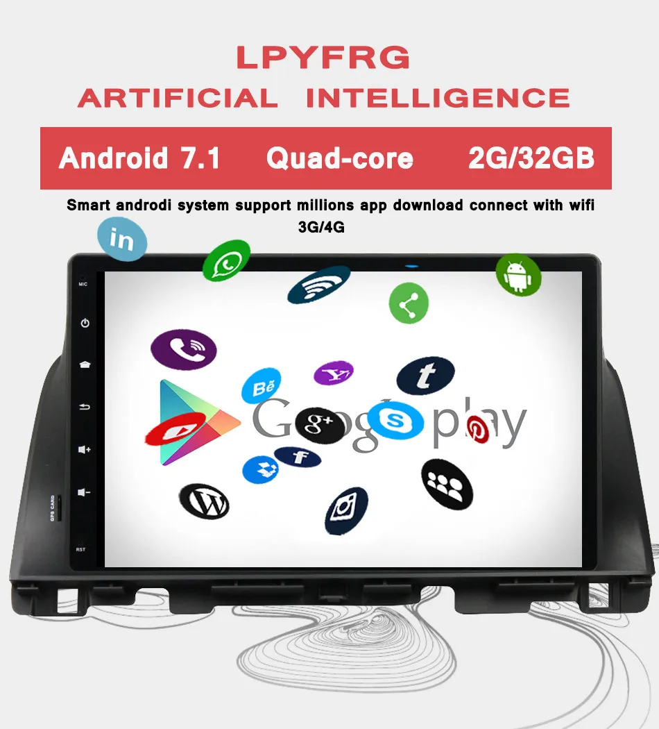 Excellent Cho 2GB RAM Android 7.1 Car DVD GPS Navigation Multimedia Player Car Stereo for KIA optima Magentis 2015 Radio Head unit System 4 Excellent Cho 2GB RAM Android 7.1 Car DVD GPS Navigation Multimedia Player Car Stereo for KIA optima Magentis 2015 Radio Head unit System 4