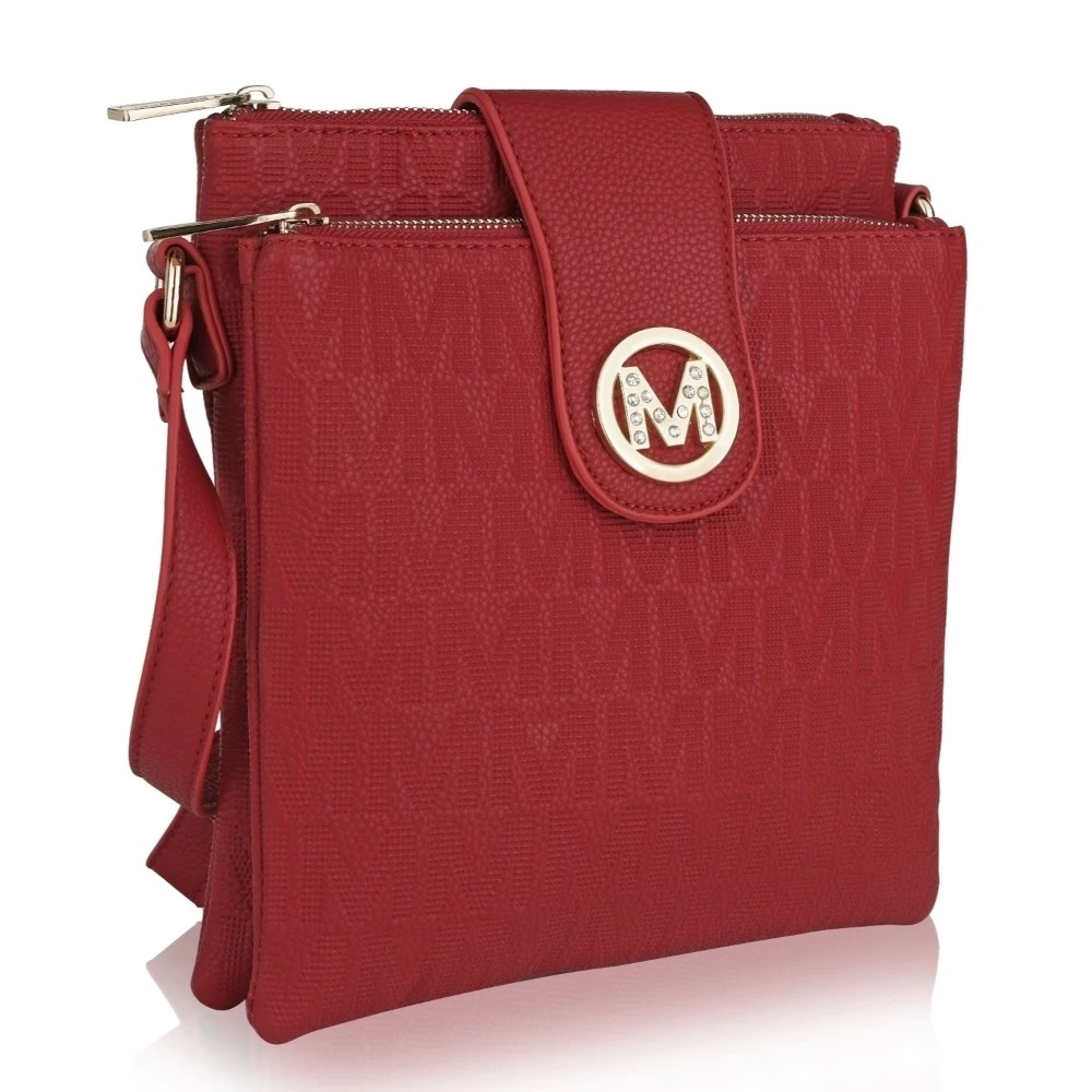MKF Collection Marietta M Signature Crossbody Bag by Mia K. Farrow