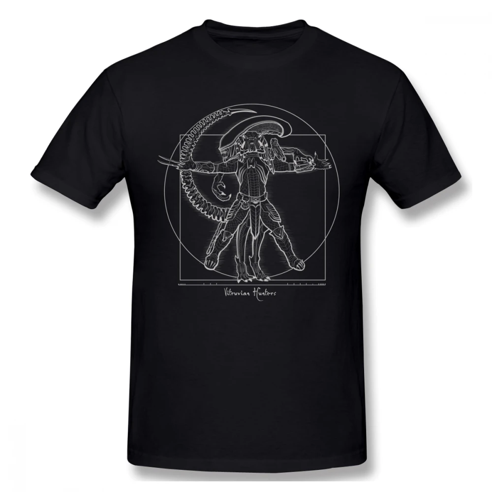 Мужская футболка Vitruvian Predator большого размера 4XL 6XL | одежда