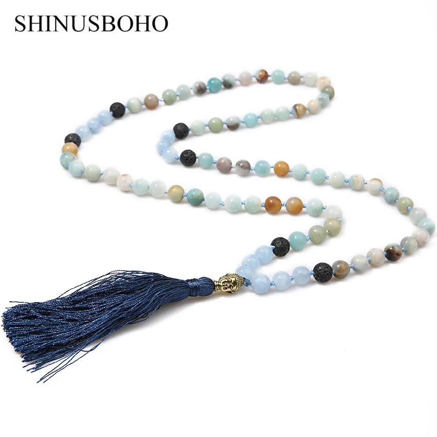 Ожерелья SHINUS BOHO в классическом буддистском стиле для женщин ожерелья с