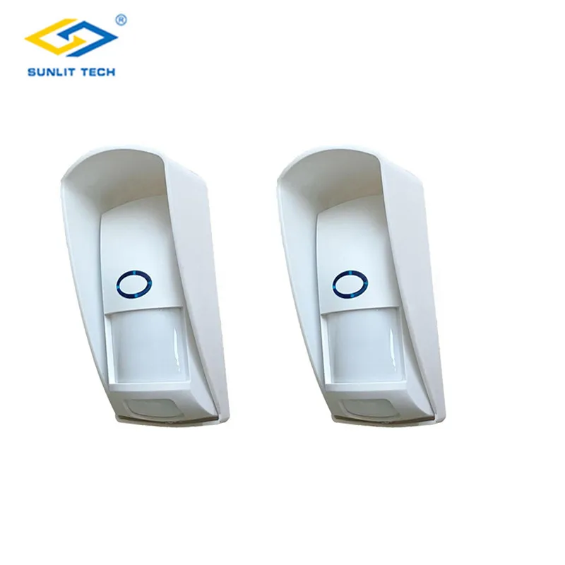 

2pcs Outdoor Wirless Dual PIR Sensor Pet Immunity Alarm System For 433MHz Smart Home Burglar Infrared Motion Sensor Detector