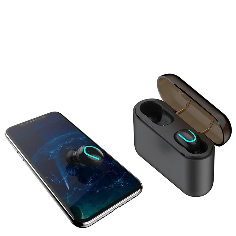

Bluetooth Touch Control Hifi Earphone IPX5 Waterproof HBQ Q32 Wireless Earbuds Stereo Microphone With Charger Box for iPhone
