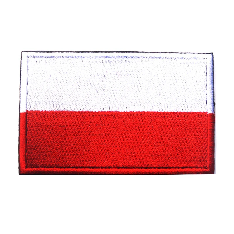 Embroidered Country Flag Patches Army Badge Patch 3D Tactical