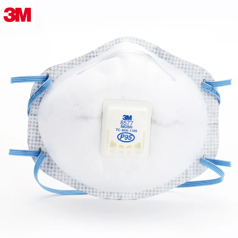 

3M 8577 8576 Laboratory Decoration Formaldehyde Fume Dust and Smoke Haze PM2.5 Second-hand Smoke Anti-Virus Mask