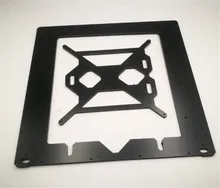 Funssor 3D Printer Reprap Mendel Prusa i3 Aluminium composit Melamine single Frame 6mm CNC black Melamine