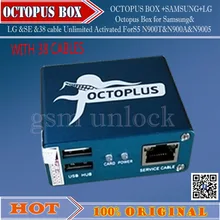 Gsmjustoncct Полный активирована Octopus Box+ 38 в 1 полный набор кабелей для LG и для Samsung разблокировка флэш и ремонт